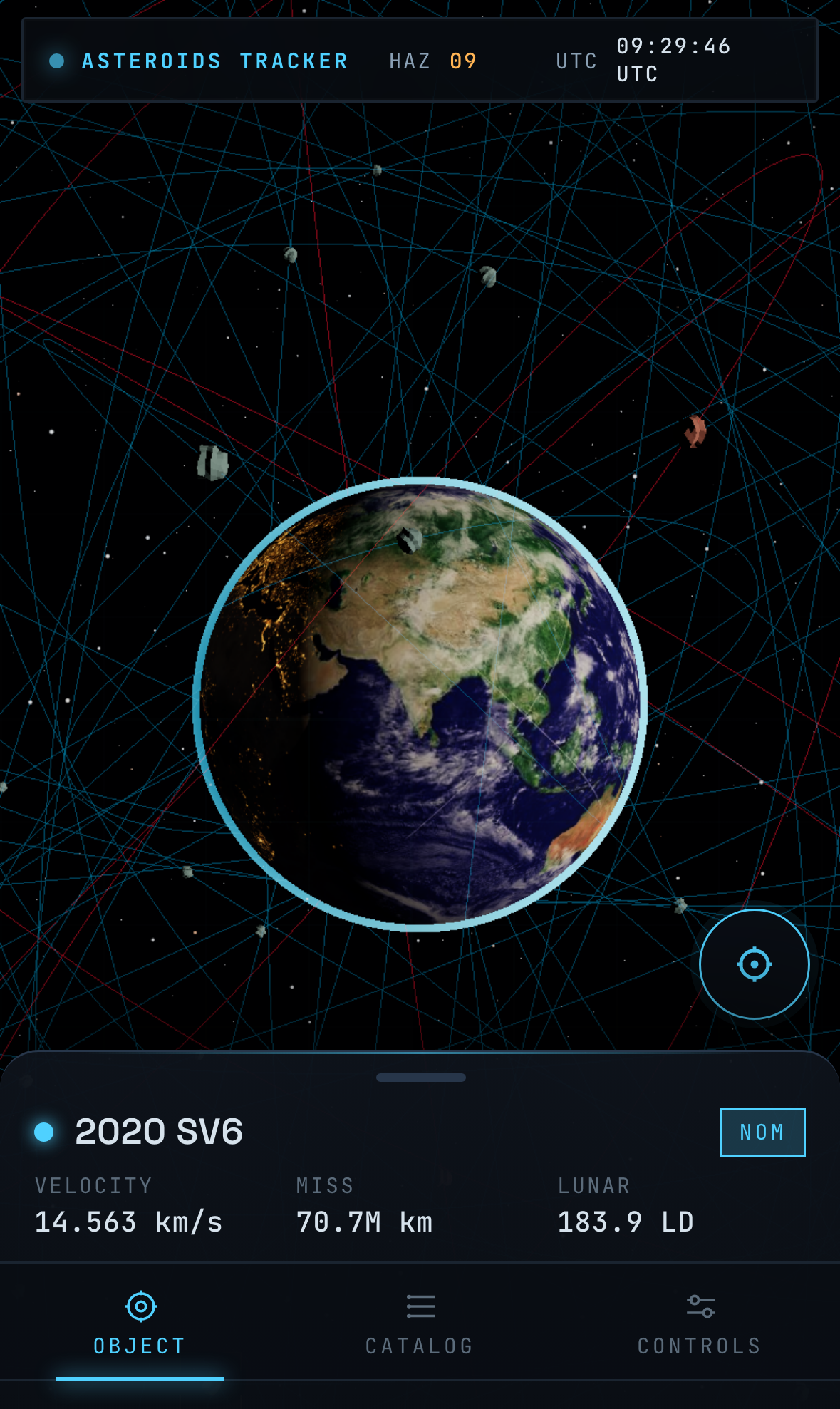 Mobile bottom-sheet HUD