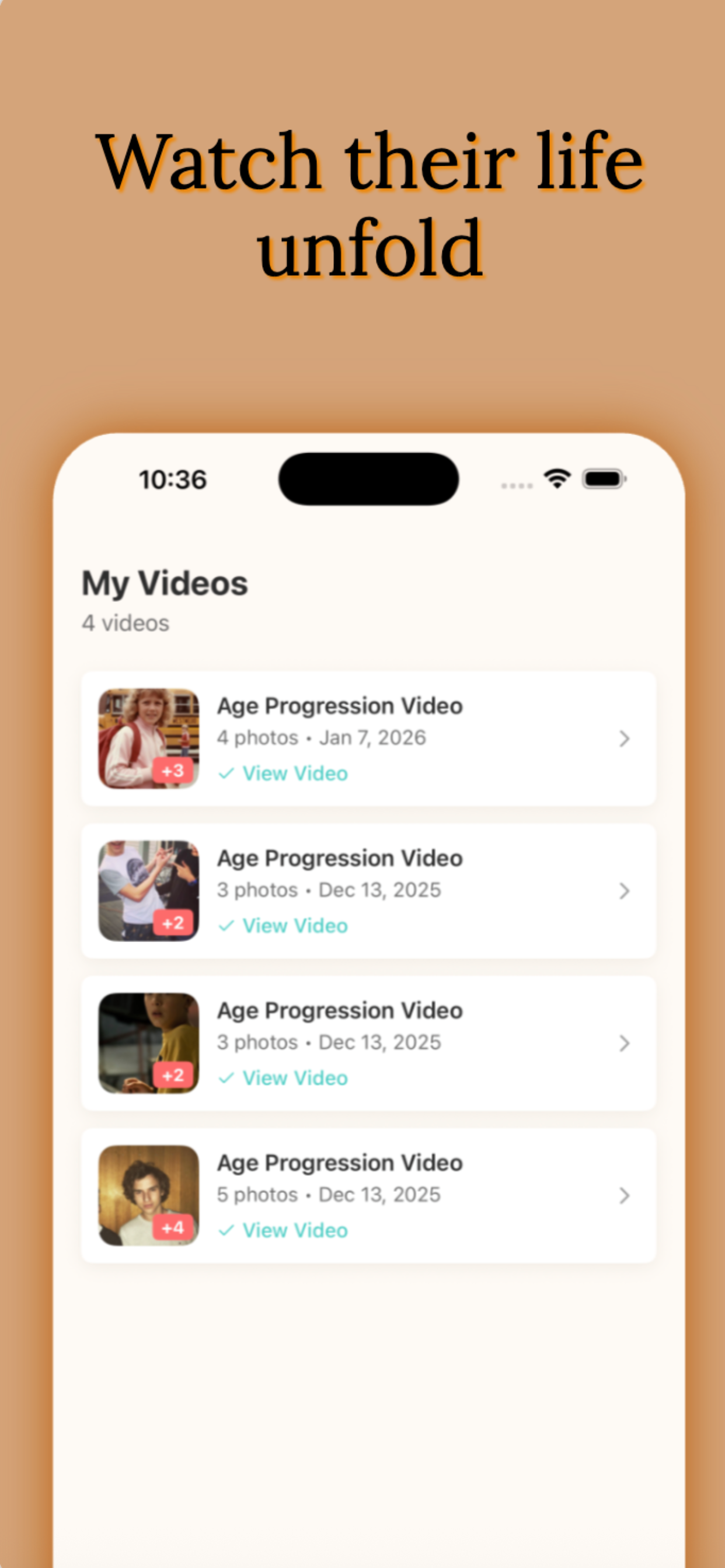 Timeline reordering